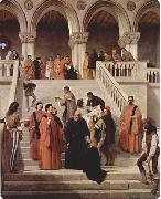 Francesco Hayez The Death of the Doge Marin Faliero Spain oil painting artist